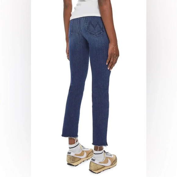 MOTHER The Rascal Ankle Snippet Jeans Color: Mint Condition size 26 - Picture 13 of 16